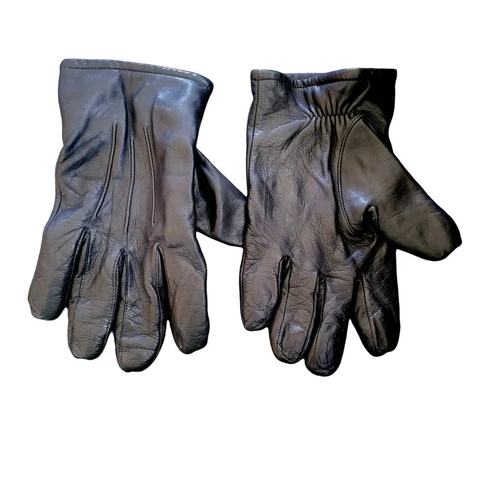 Wilsons leather black gloves size XL women's‎